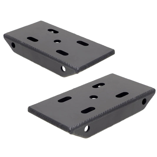 ROCKJOCK 76-86 Jeep Cj Front Hd Leaf Spring Plates PairI CE-9031