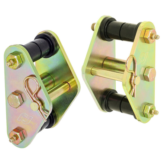 ROCKJOCK 76-86 Jeep Cj Front Hd Leaf Spring Tow Shackles    I CE-9035