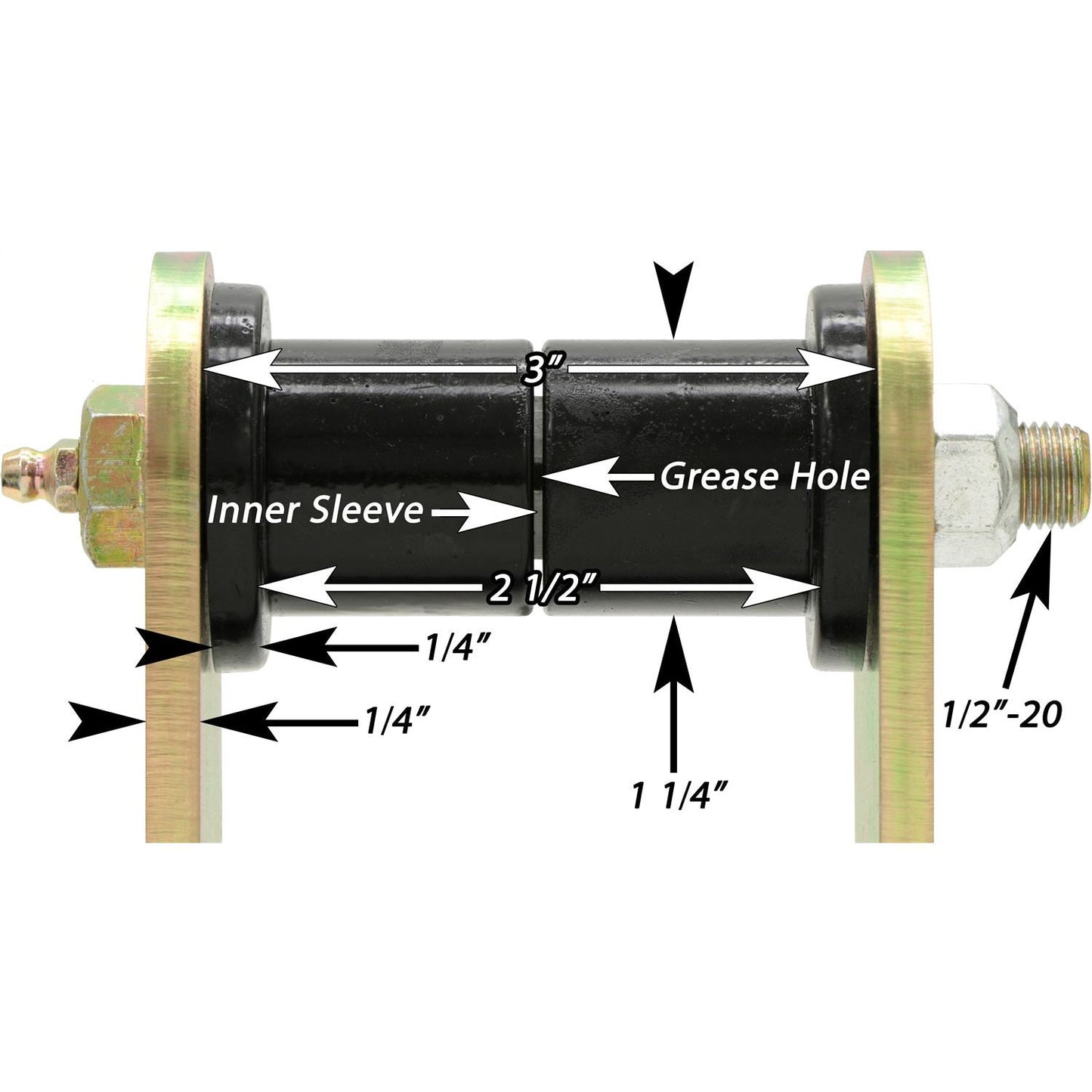ROCKJOCK 87-95 Wrangler Yj Front Hd Leaf Spring Shackles    I CE-9040