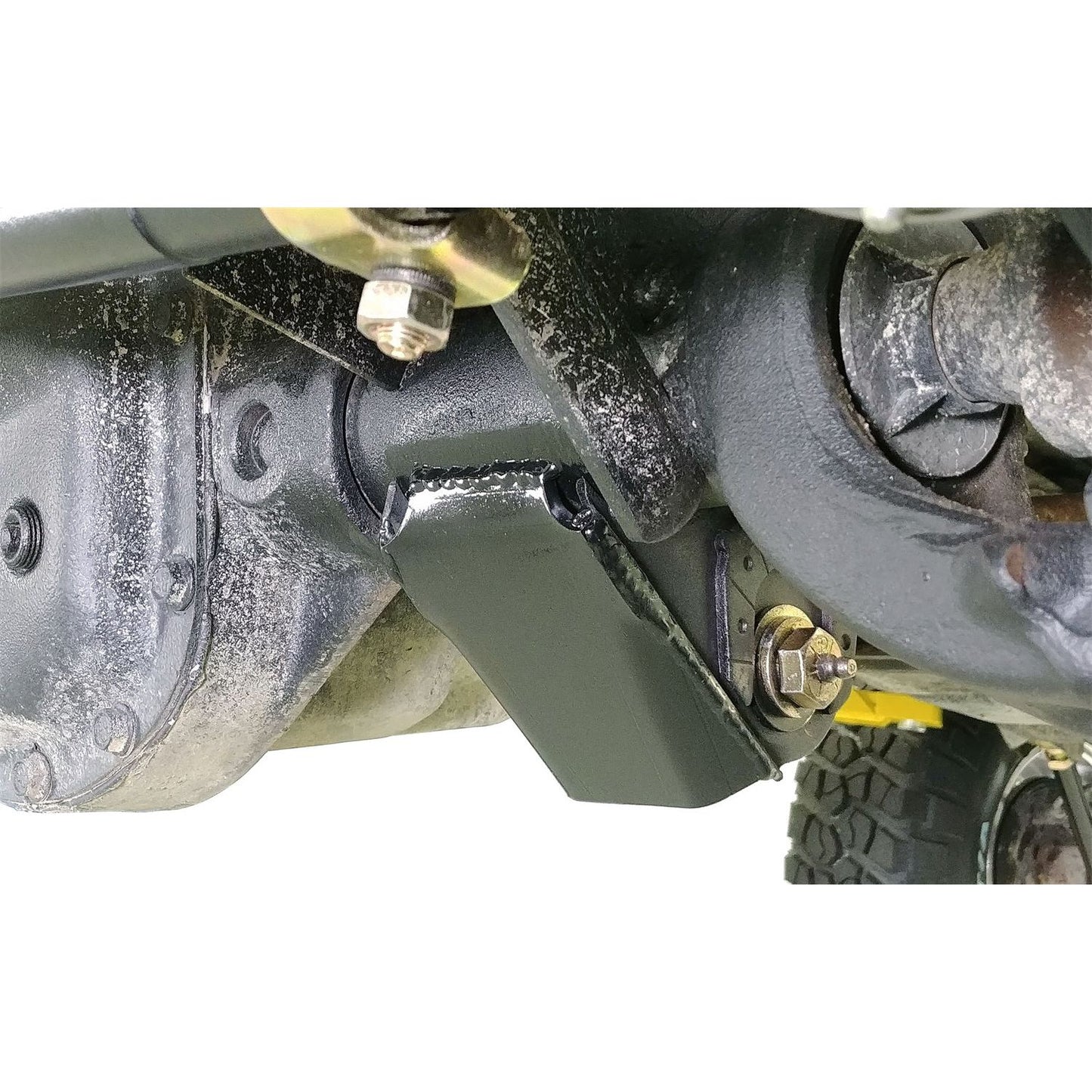 ROCKJOCK 97-06 Wrangler Tj/Lj Unlimited/Xj/Mj Lower Control Arm Bracket Skid Plates Front Pair I CE-9085MS