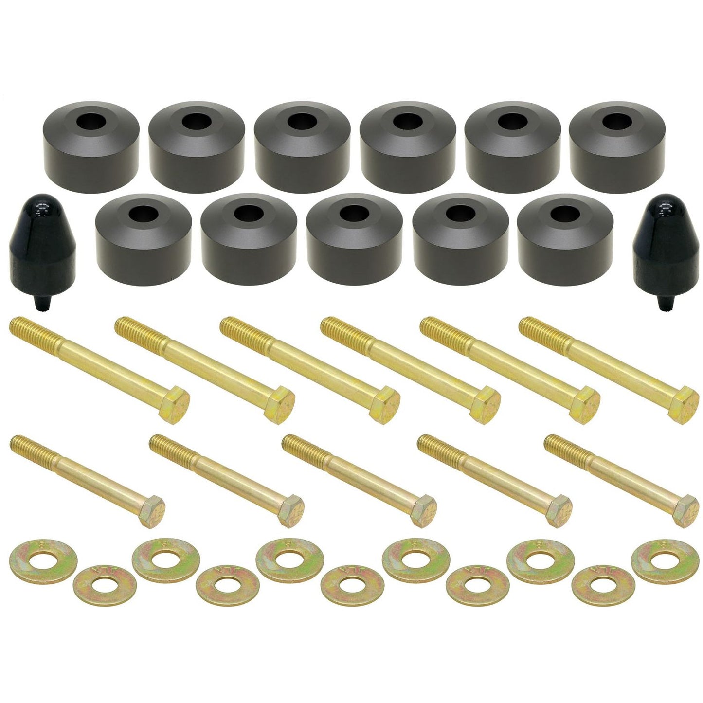 ROCKJOCK 87-06 Wrangler Yj Tj/Lj Body 1In Lift Kit I CE-9300