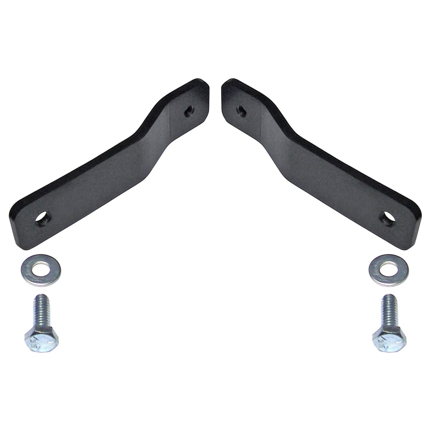 ROCKJOCK 07-18 Wrangler Jk Rear Brake Line Relocation Bracket Kit I CE-9807RBLBK