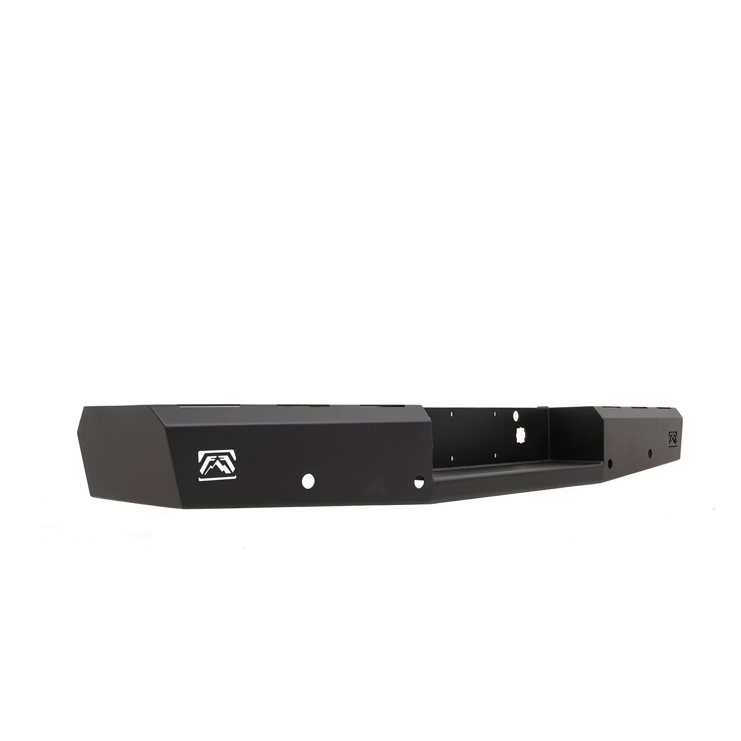 Fab Fours Red Steel Rear Bumper l CH15-RT3050-1