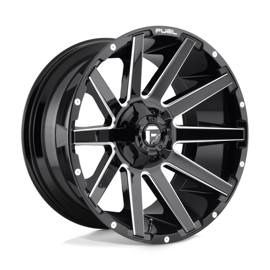 Fuel 1PC D615 CONTRA GLOSS BLACK MILLED