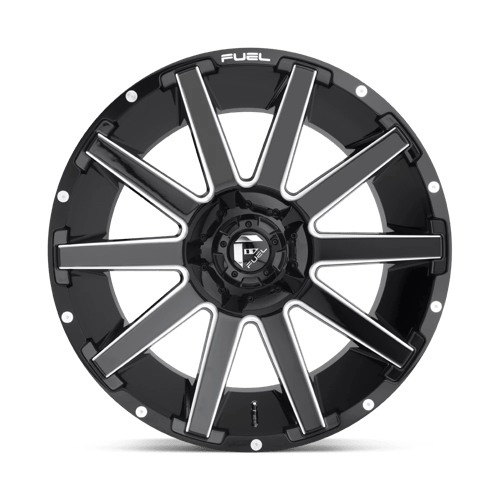 Fuel 1PC D615 CONTRA GLOSS BLACK MILLED