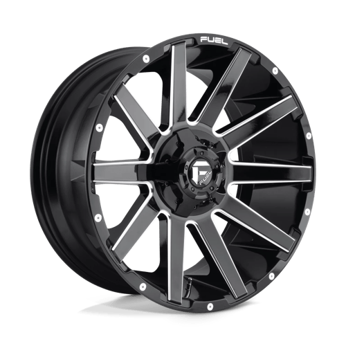 Fuel 1PC D615 CONTRA GLOSS BLACK MILLED