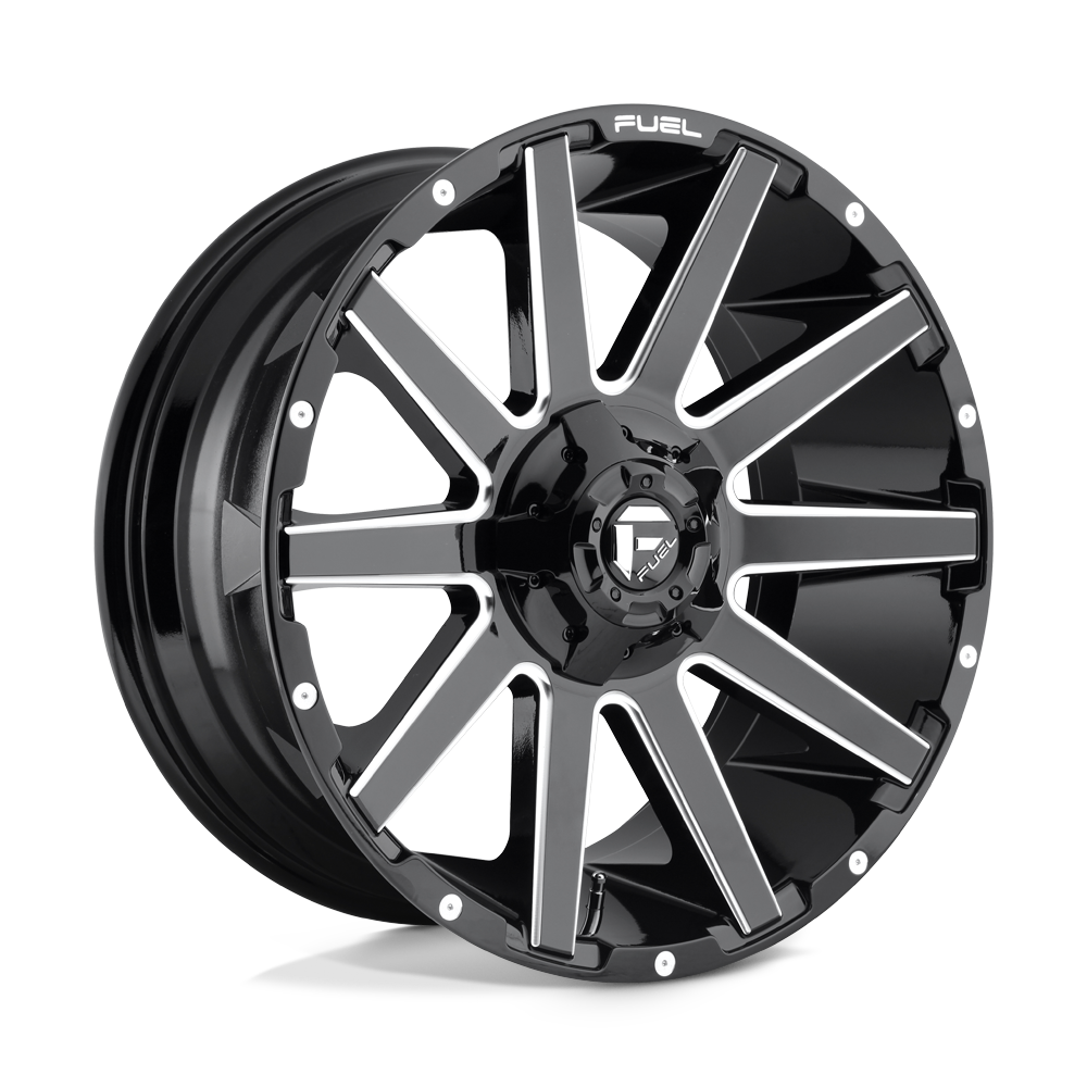 Fuel 1PC D615 CONTRA GLOSS BLACK MILLED