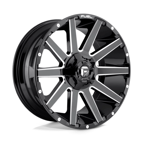 Fuel 1PC D615 CONTRA GLOSS BLACK MILLED