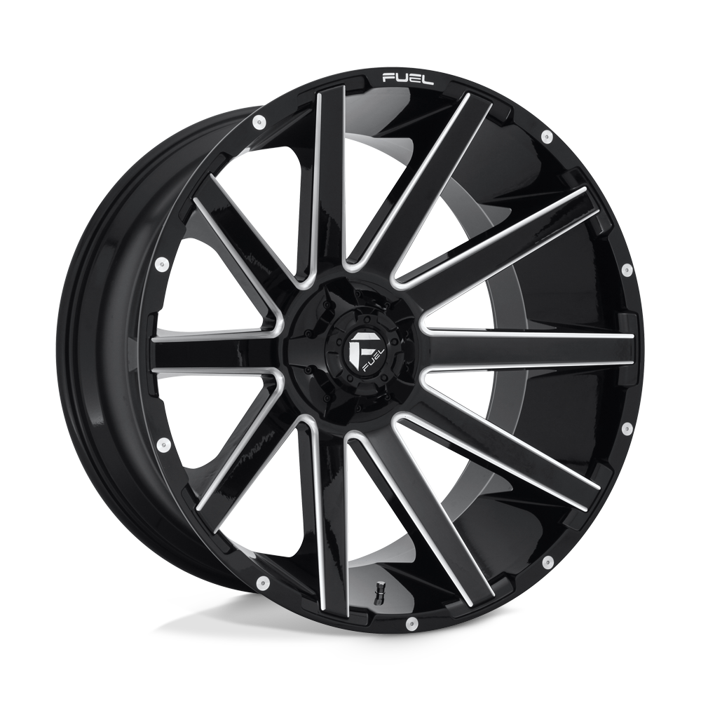 Fuel 1PC D615 CONTRA GLOSS BLACK MILLED