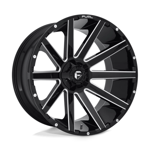 Fuel 1PC D615 CONTRA GLOSS BLACK MILLED