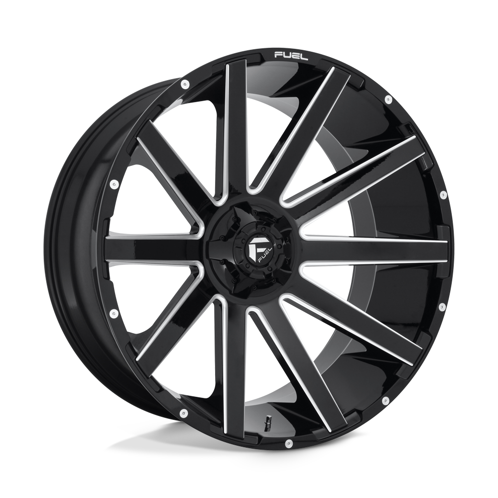 Fuel 1PC D615 CONTRA GLOSS BLACK MILLED