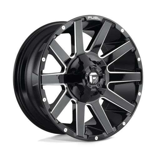 Fuel 1PC D615 CONTRA GLOSS BLACK MILLED
