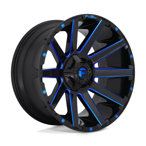 Fuel 1PC D644 CONTRA GLOSS BLACK BLUE TINTED CLEAR