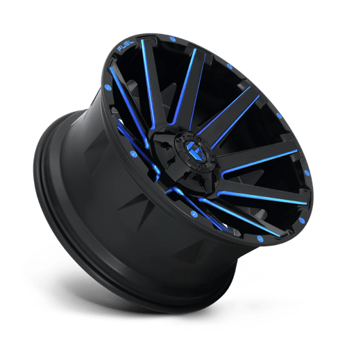 Fuel 1PC D644 CONTRA GLOSS BLACK BLUE TINTED CLEAR