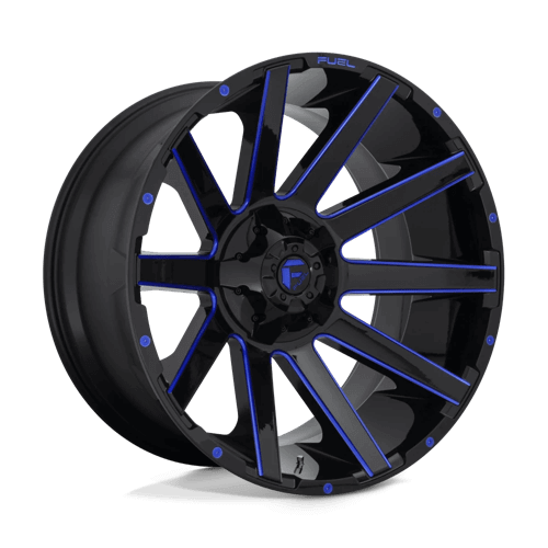 Fuel 1PC D644 CONTRA GLOSS BLACK BLUE TINTED CLEAR