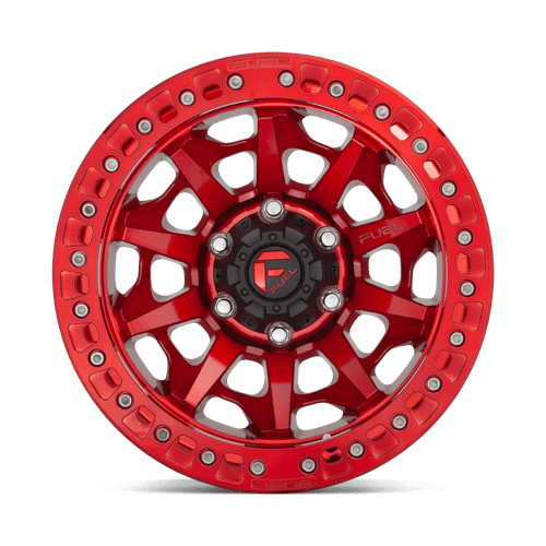 Fuel 1PC D113 COVERT BEADLOCK CANDY RED