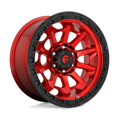 Fuel 1PC D695 COVERT CANDY RED BLACK BEAD RING