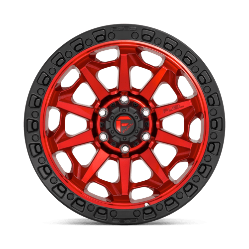 Fuel 1PC D695 COVERT CANDY RED BLACK BEAD RING