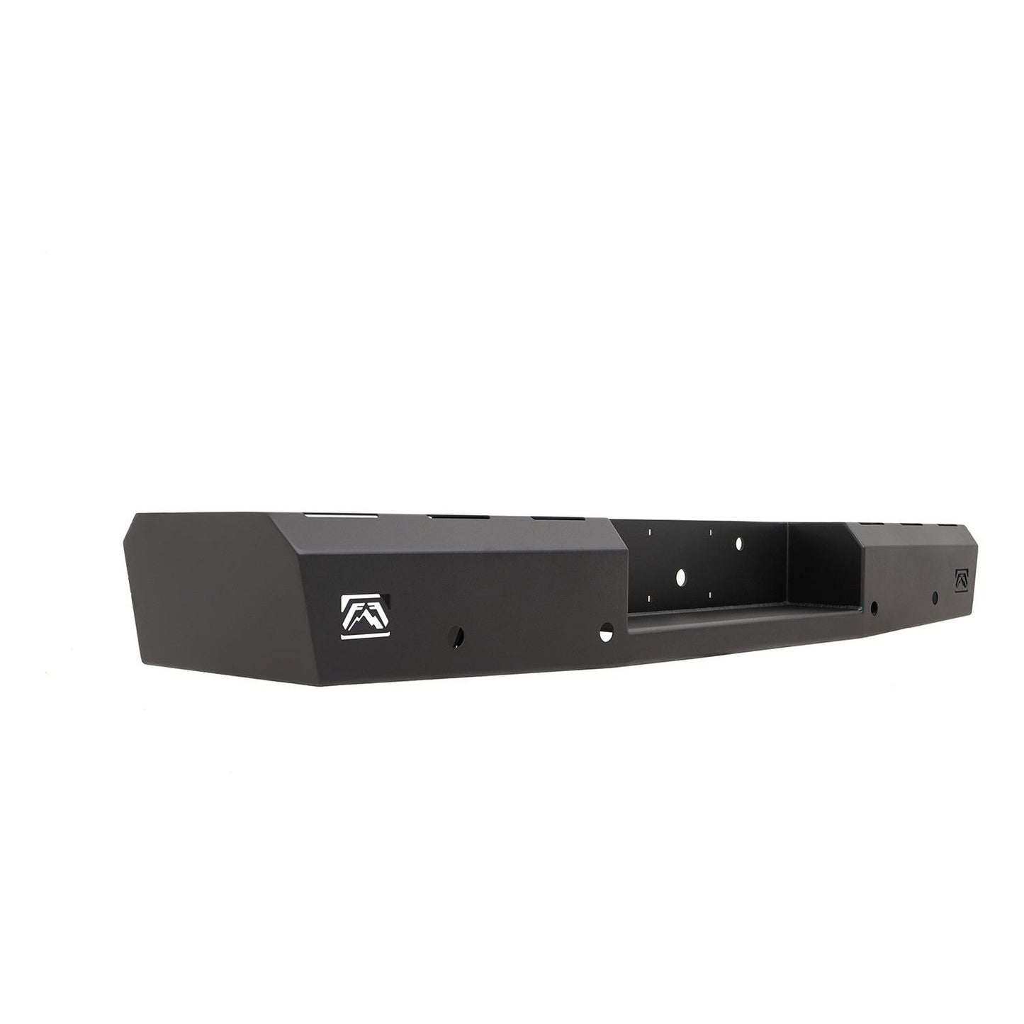 Fab Fours Red Steel Rear Bumper l CS07-RT1850-1
