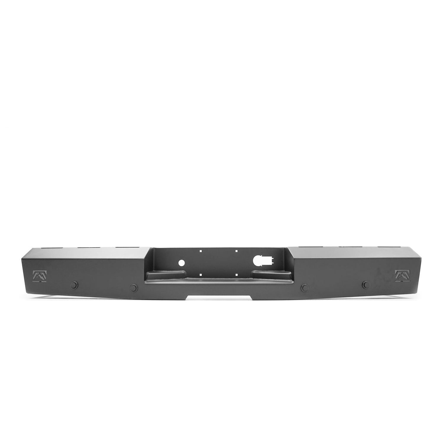Fab Fours Red Steel Rear Bumper l CS19-RT4050-1
