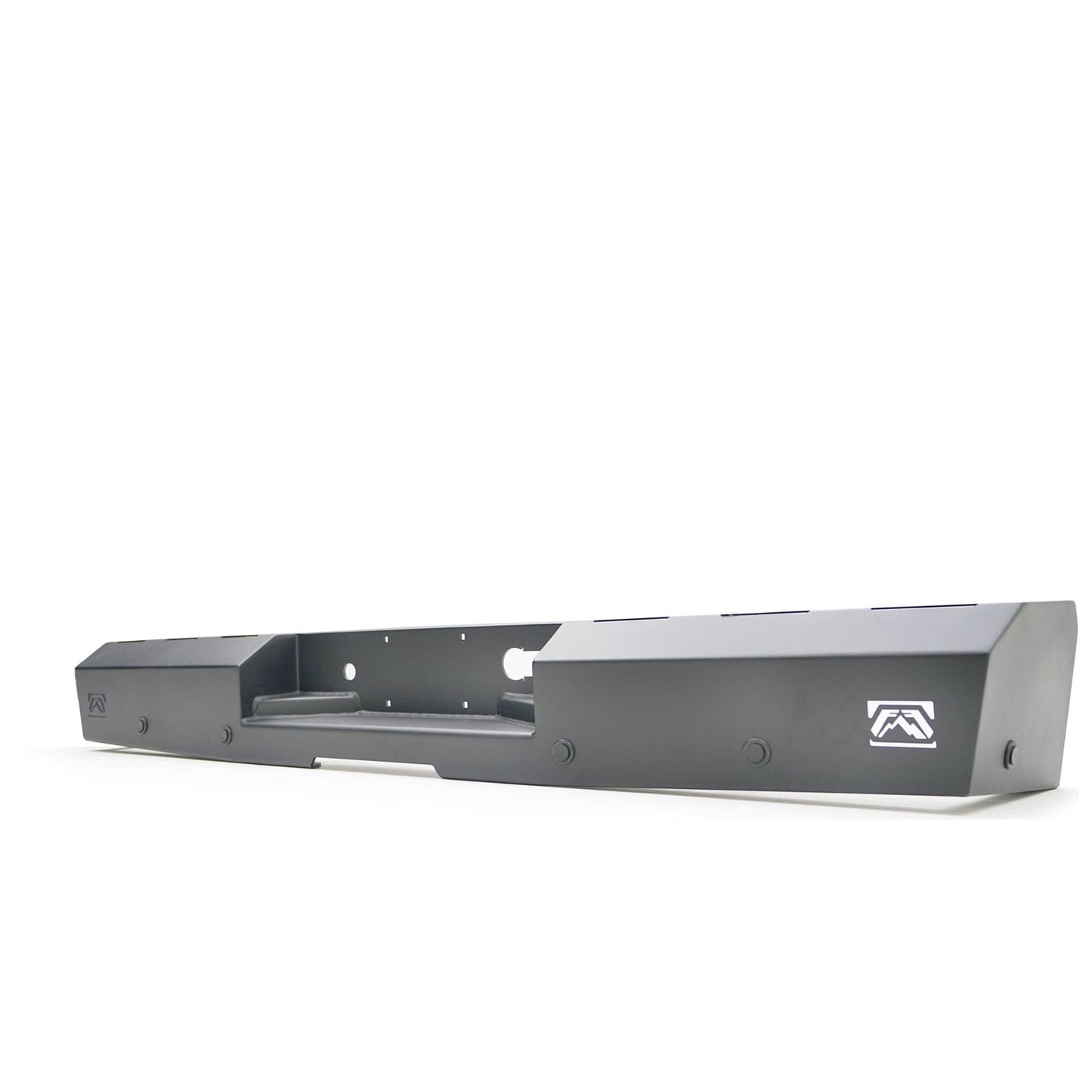 Fab Fours Red Steel Rear Bumper l CS19-RT4050-1