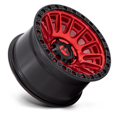 Fuel 1PC D834 CYCLE CANDY RED WITH BLACK RING