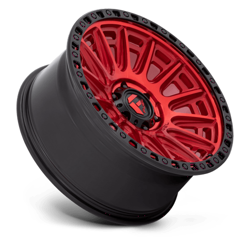 Fuel 1PC D834 CYCLE CANDY RED WITH BLACK RING