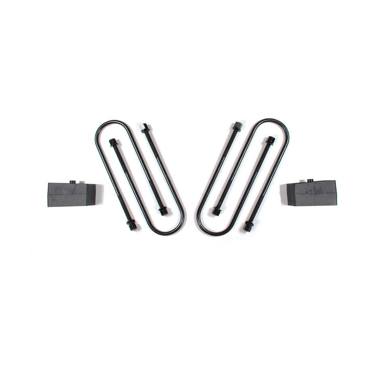 Zone Offroad 2" Block Kit - 4in U-bolts I ZOND1207