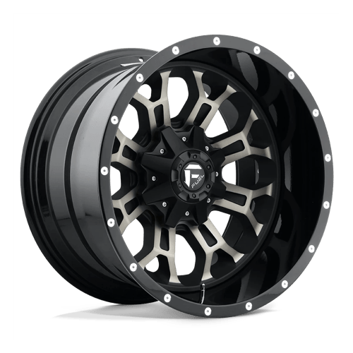 Fuel 2PC D268 CRUSH MATTE BLACK DOUBLE DARK TINT