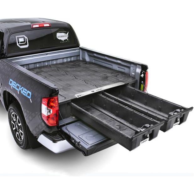 DECKED Truck Bed Organizer 15-Pres Ford F150 Aluminum 5 Ft 6 Inch I DF4