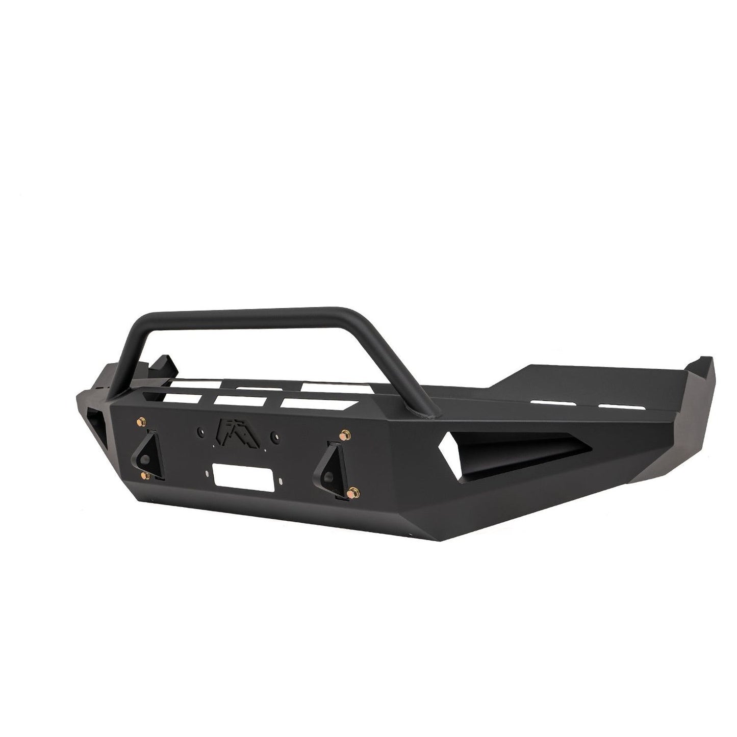 Fab Fours Red Steel Front Bumper w/Pre-Runner Guard l DR13-RS2462-1