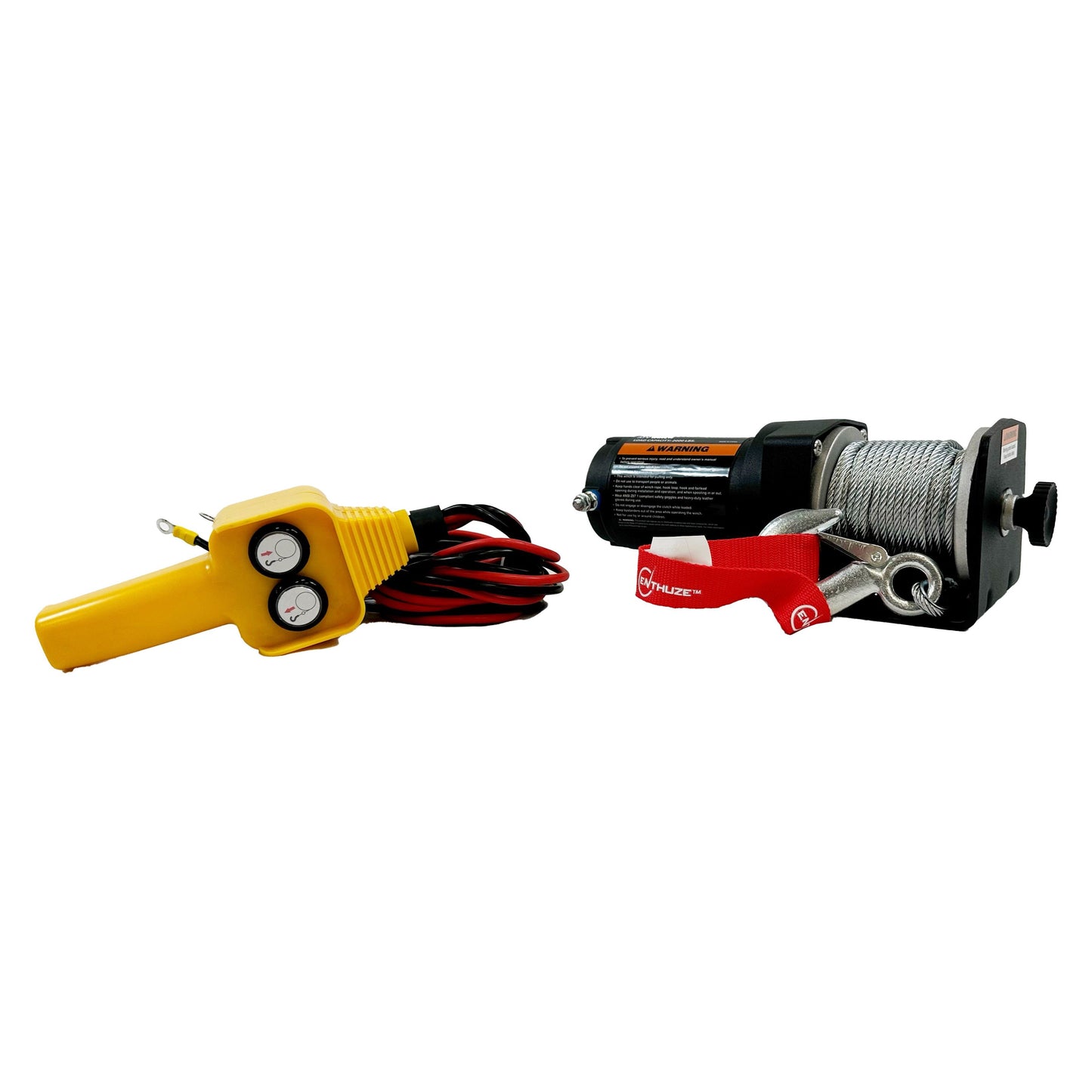 ENTHUZE| 2000 Lb Winch, Steel Rope |ACTENT4401P