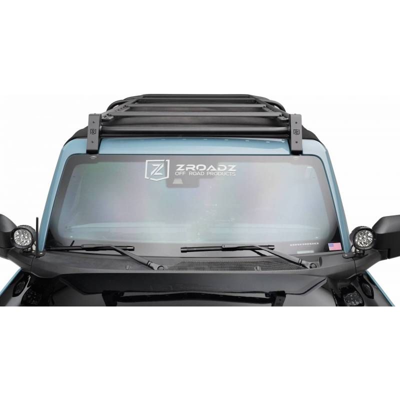 ZROADZ Soft Top Rack with Standard MOLLE Panels (2021-2023 Bronco 4 Door) Z845481