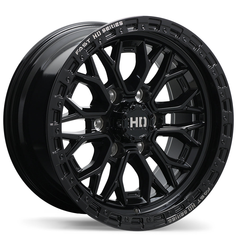 Fast HD Muramasa Gloss Black with Grey Milling