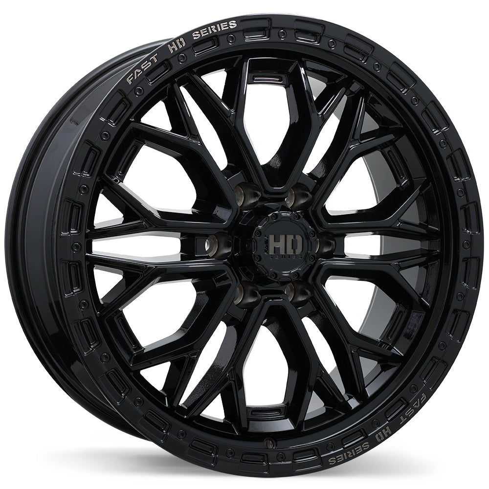 Fast HD Muramasa Gloss Black with Grey Milling