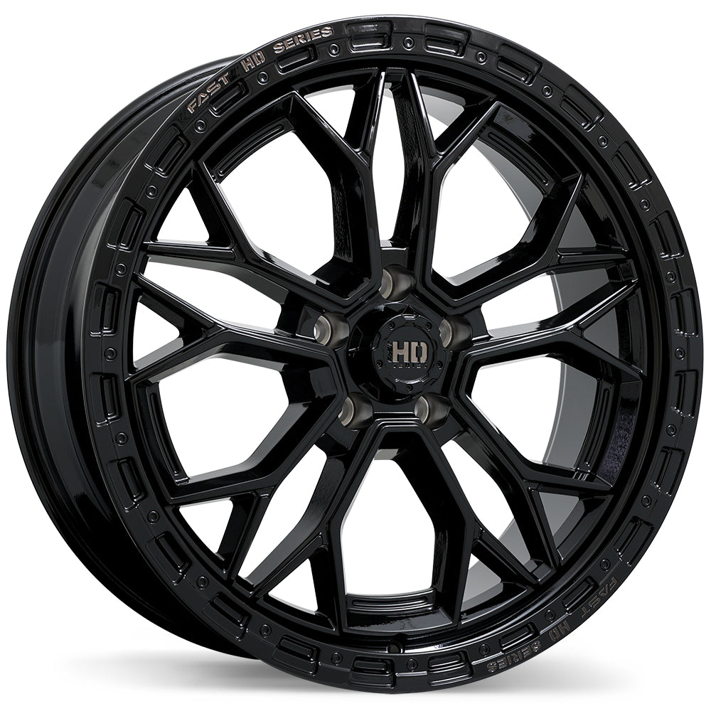 Fast HD Muramasa Gloss Black with Grey Milling