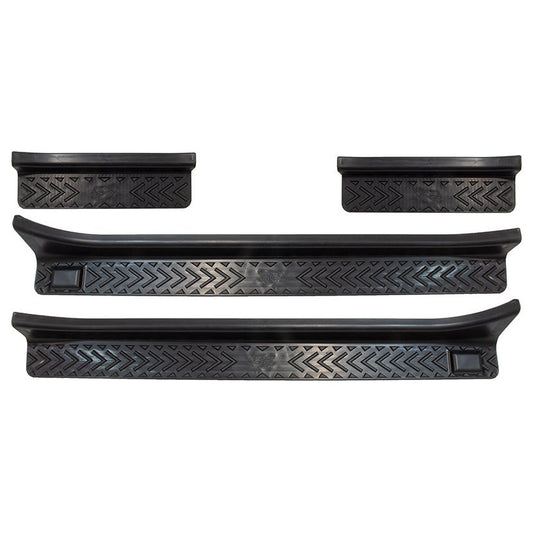 FISHBONE OFFROAD | 2018-Cwrangler Jl Entry Guards (4 Door) Black | FB15111