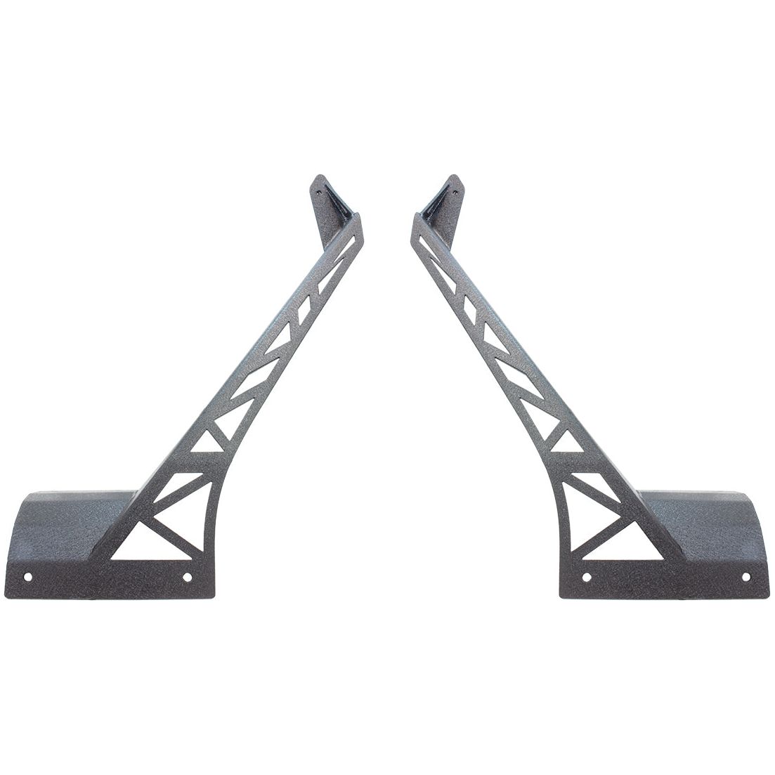 FISHBONE OFFROAD | 2018-19 Wrangler Jl Windshield Light Bracket Black Powder Coat | FB21058
