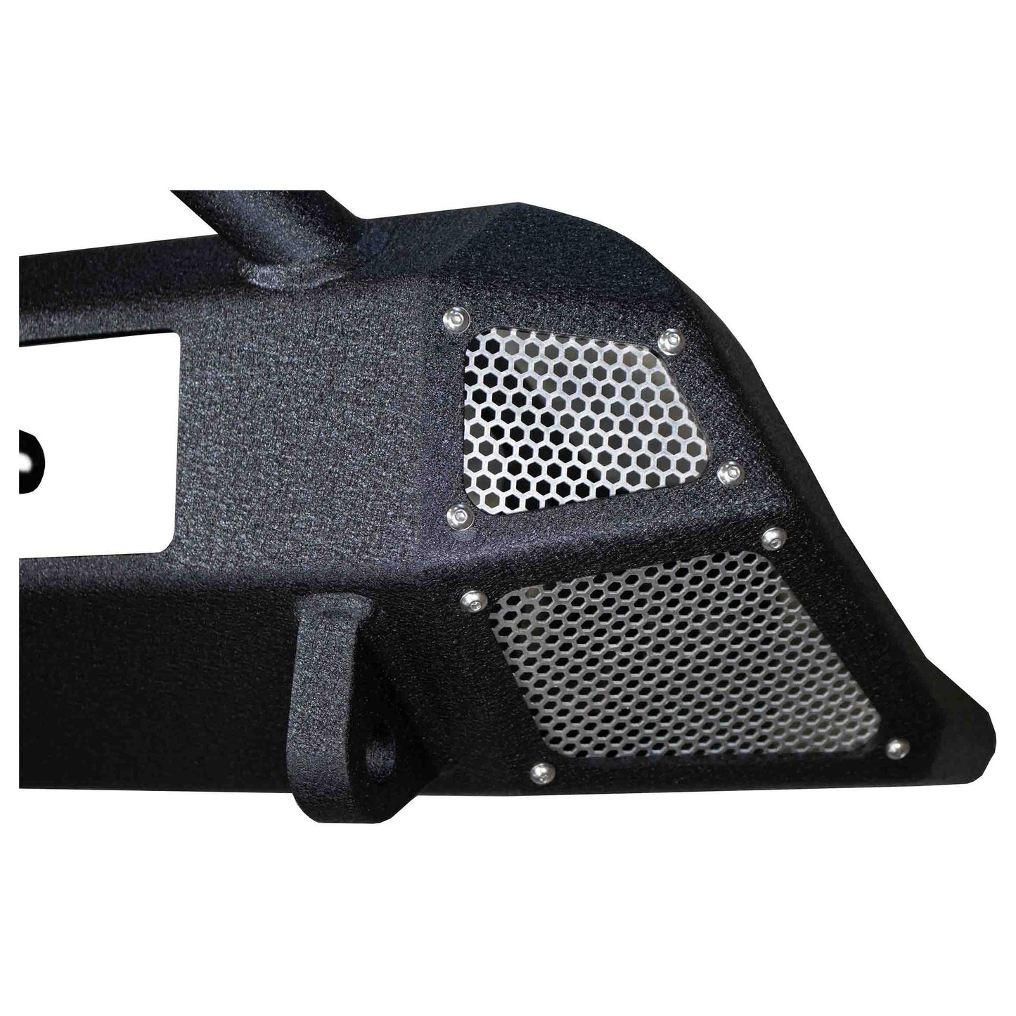 FISHBONE OFFROAD | 16-C Tacoma (3Rd Gen) Center Stubby Bumper W/ Mounting Plate For Winch | FB21311