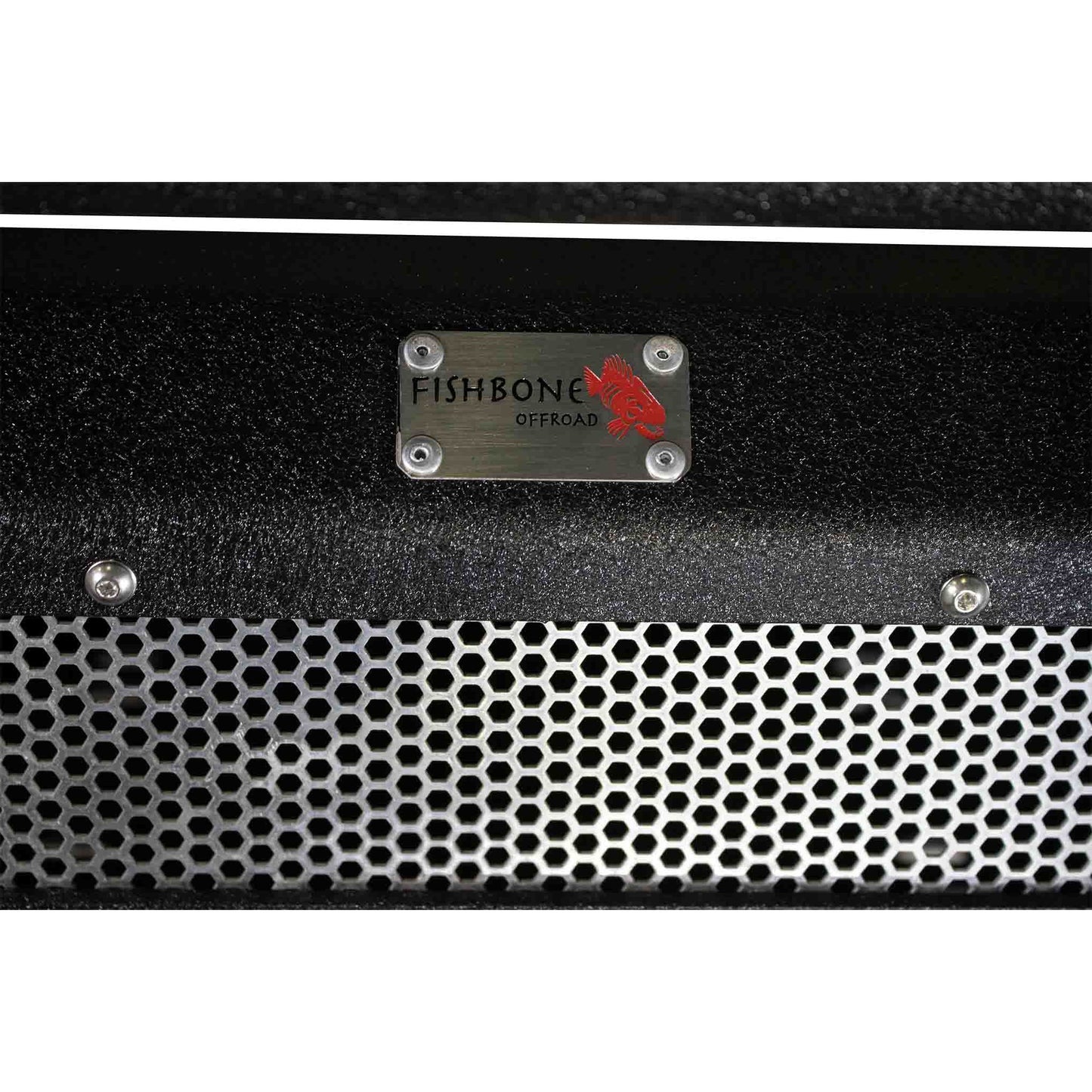 FISHBONE OFFROAD | 16-C Tacoma (3Rd Gen) Center Stubby Bumper W/ Mounting Plate For Winch | FB21311