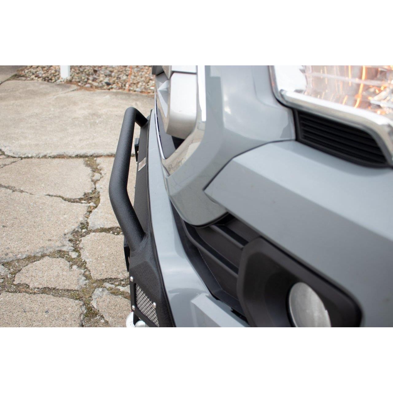 FISHBONE OFFROAD | 16-C Tacoma (3Rd Gen) Center Stubby Bumper W/ Mounting Plate For Winch | FB21311