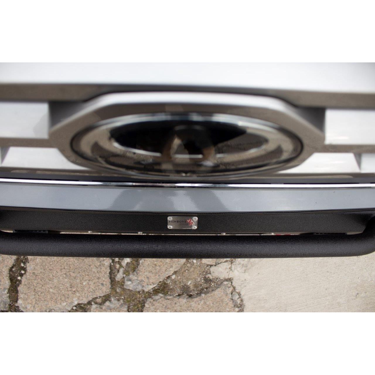 FISHBONE OFFROAD | 16-C Tacoma (3Rd Gen) Center Stubby Bumper W/ Mounting Plate For Winch | FB21311