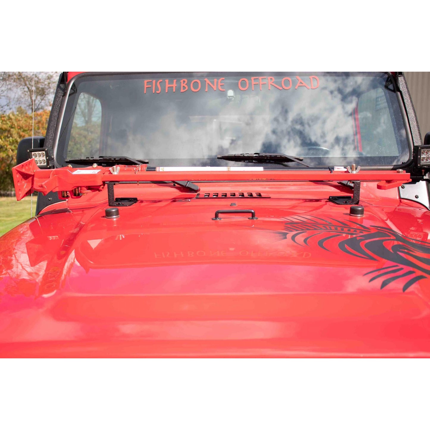 FISHBONE OFFROAD | 97-06 Wrangler Hi-Lift Jack Mount | FB21313