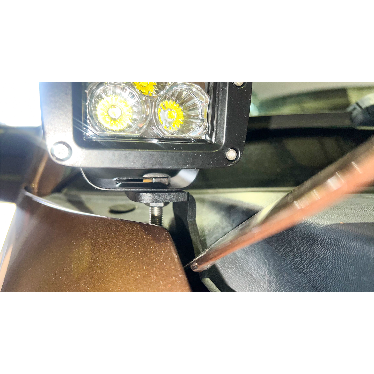 FISHBONE OFFROAD | 04-14 F150/10-14 Raptor Hood Light Bracket | FB21398