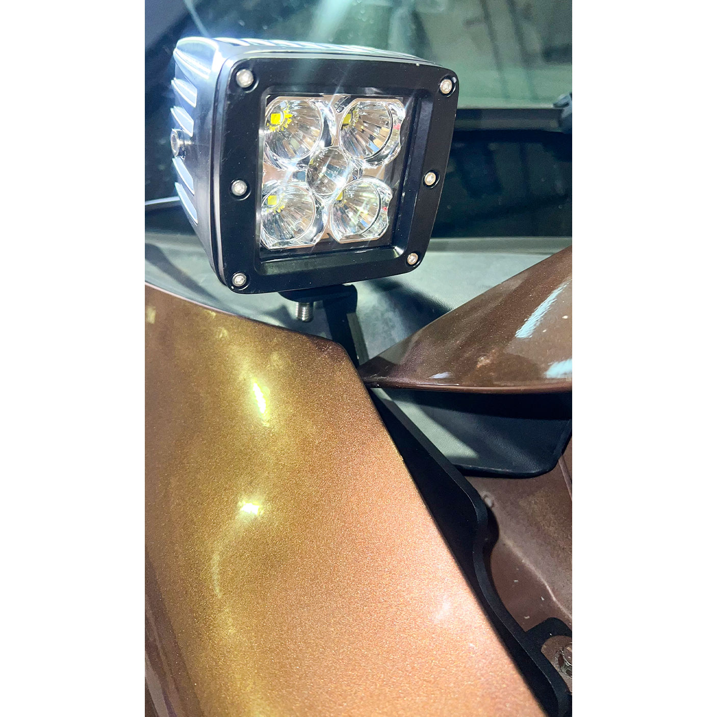 FISHBONE OFFROAD | 04-14 F150/10-14 Raptor Hood Light Bracket | FB21398