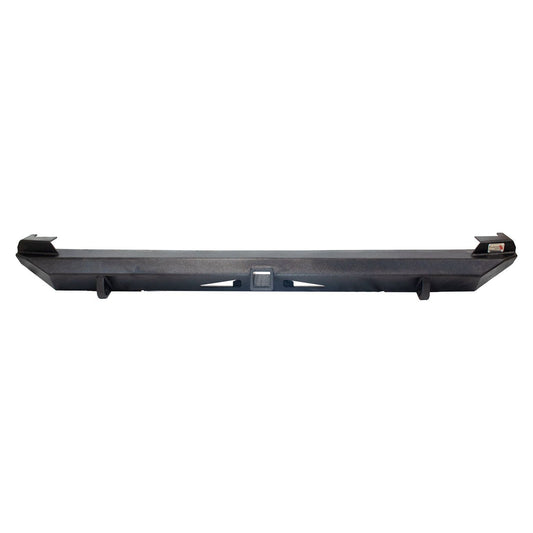 FISHBONE OFFROAD | 87-01 Cherokee Bullhead Rear Bumper With 2In Receiver And D-Rings Black Textured Powder Coat Steel | FB22079