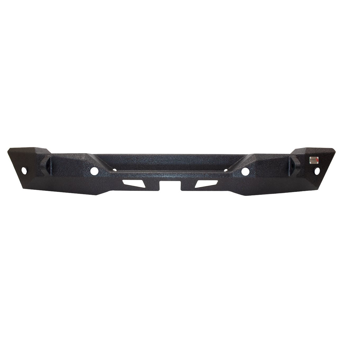 FISHBONE OFFROAD | 18-C Wrangler Mako Rear Bumper Black Textured Powder Coat Steel | FB22089
