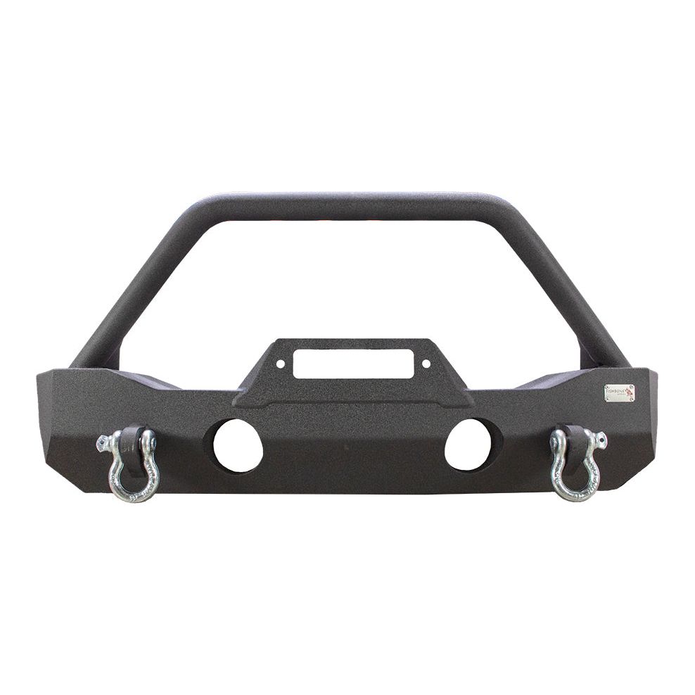 FISHBONE OFFROAD | 18-C Wrangler/20-C Gladiator Mako Front Bumper Black Textured Powder Coat Steel | FB22090