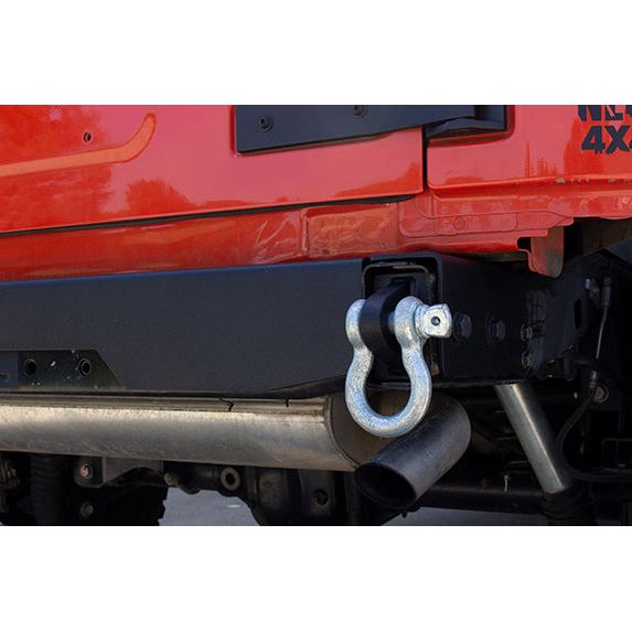 FISHBONE OFFROAD | 07-18 Wrangler Rear D-Ring Frame Mounts Black Powder Coat Steel | FB22136