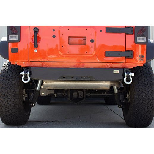 FISHBONE OFFROAD | 07-18 Wrangler Rear D-Ring Frame Mounts Black Powder Coat Steel | FB22136